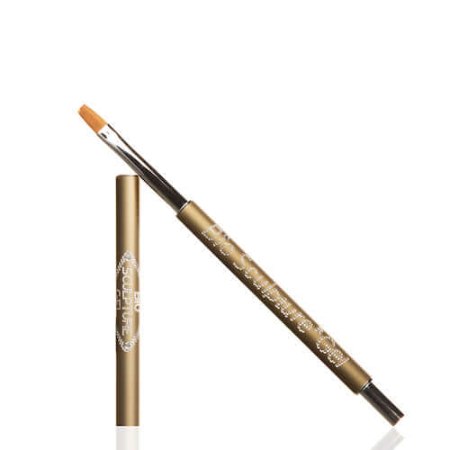 No 6 Flat Brush – Detailansicht