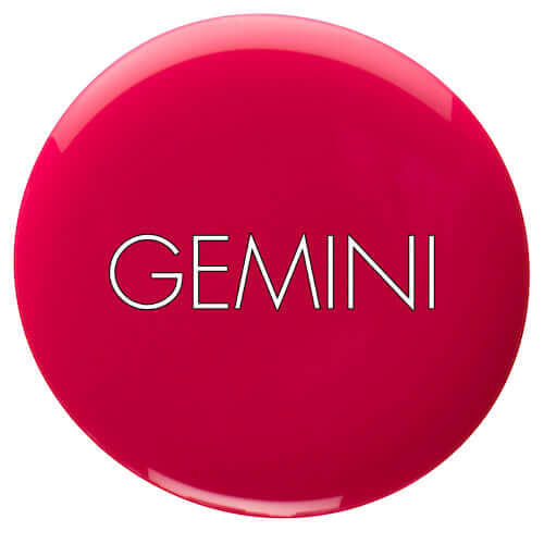 Bio Sculpture GEMINI Nagellack Seductive Lights - GEMINI Rot - Hergestellt in Südafrika