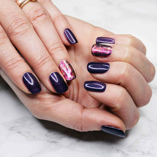 Bio Sculpture GEMINI Nagellack Liquorice - GEMINI Schwarz - Hergestellt in Südafrika