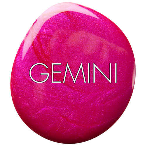 Bio Sculpture GEMINI Nagellack Rosewood Stardust - GEMINI Rot - Hergestellt in Südafrika