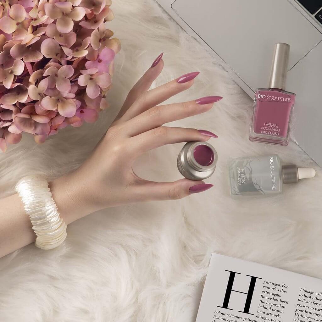 Bio Sculpture GEMINI Nagellack Soprano - GEMINI Pink - Hergestellt in Südafrika