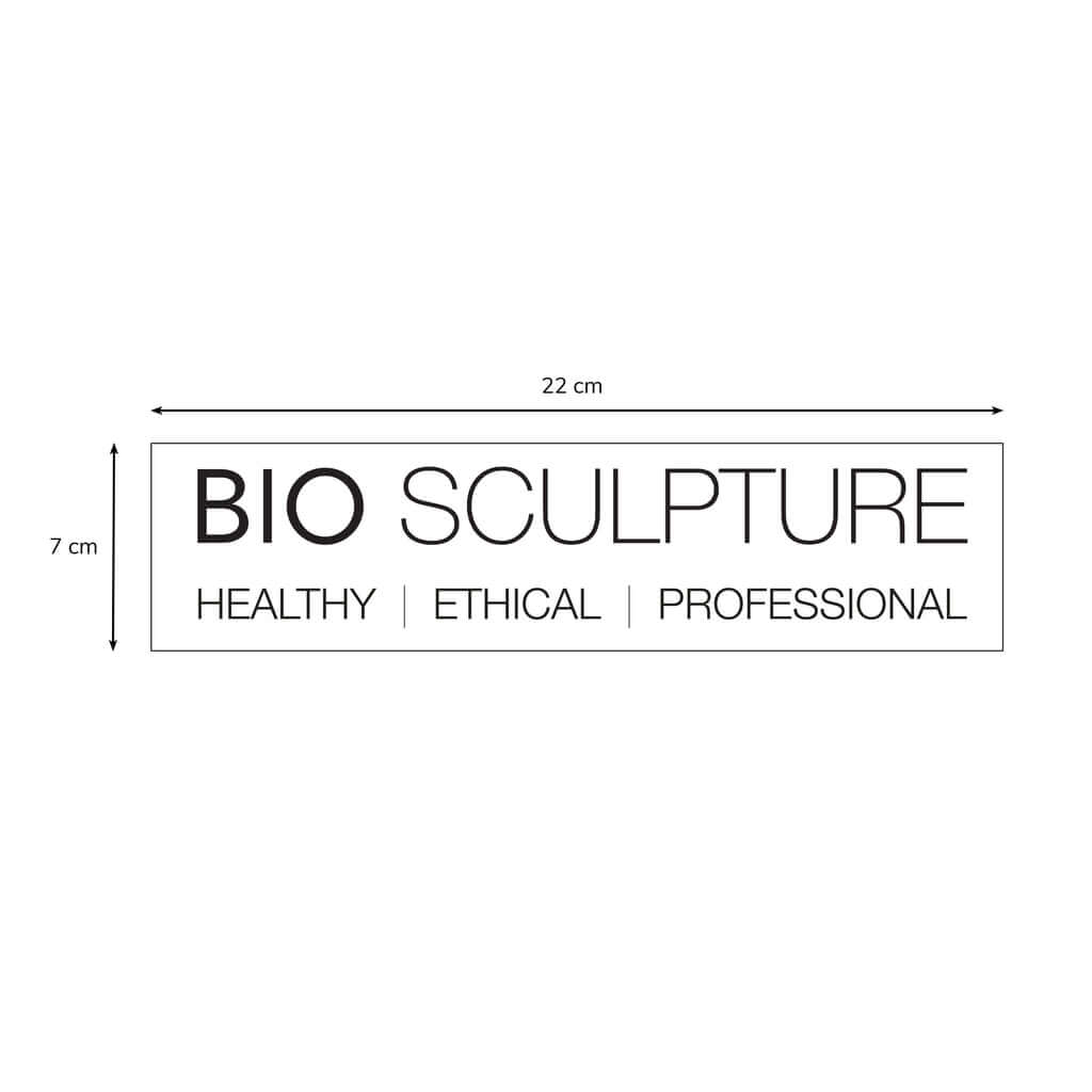 Window Sticker Bio Sculpture 42 x 400mm Marketing Window Sticker Bio Sculpture 42 x 400mm Bio Sculpture