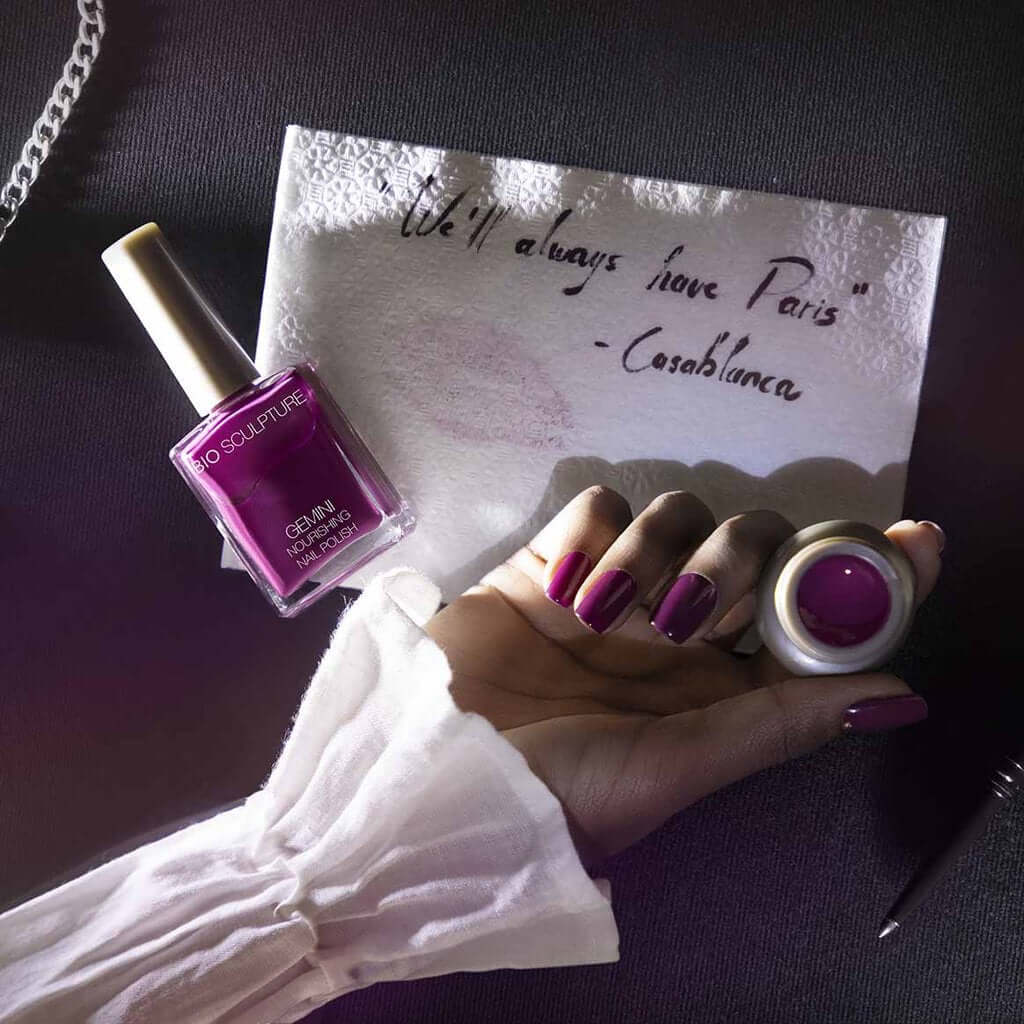 0278 Casablanca - GEMINI GEMINI GEMINI Nagellack Hergestellt in SüdafrikaGEMINI by Bio Sculpture Bio Sculpture