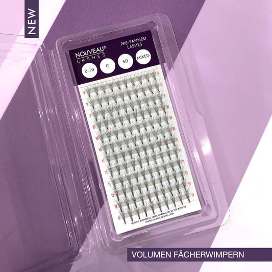 Volumen Fächer Wimpern 3D / 5D – Produktansicht