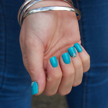 Bio Sculpture-0120 Turquoise Teacup (F) - GEMINI-3