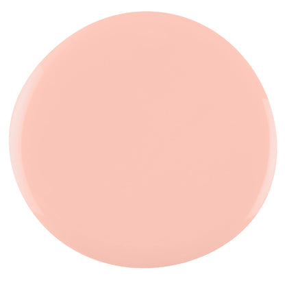 Anthea Nail Polish – Nahaufnahme des Farbtons; Farbton ein transparentes, helles Rosa, das allein oder als Basis für eine French Manicure getragen werden kann