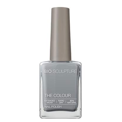 Anastasia Nail Polish – Bio Sculpture Produktflasche; Farbton ein weiches, rauchiges Neutralgrau