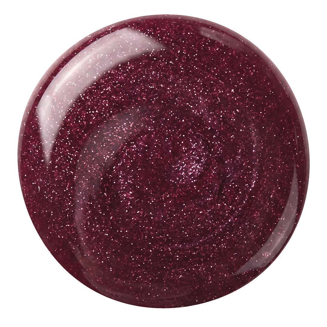BIOGEL 0348 Berry Night Sky – runder beerenroter Farbtropfen mit feinem Schimmer