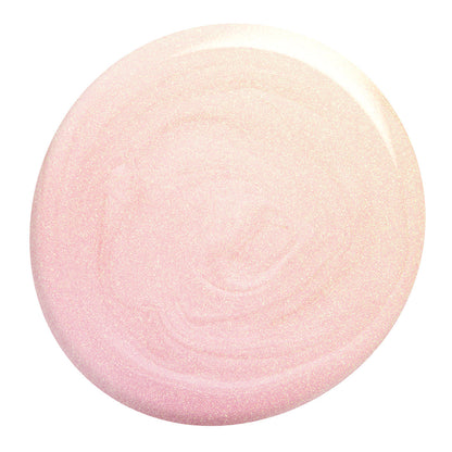 BIOGEL 0344 Pearl Frost – runder milchiger Pink-Weiss-Farbtropfen mit Perlmuttschimmer