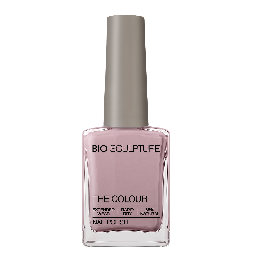 Strawberry French Nail Polish – Bio Sculpture Produktflasche; Farbton ein transparentes Naturrosa mit sanftem Schimmer