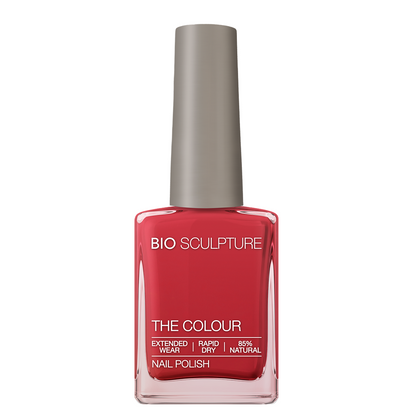 Summer Holiday Nail Polish – Bio Sculpture Produktflasche; Farbton ein leuchtendes Pink-Korall