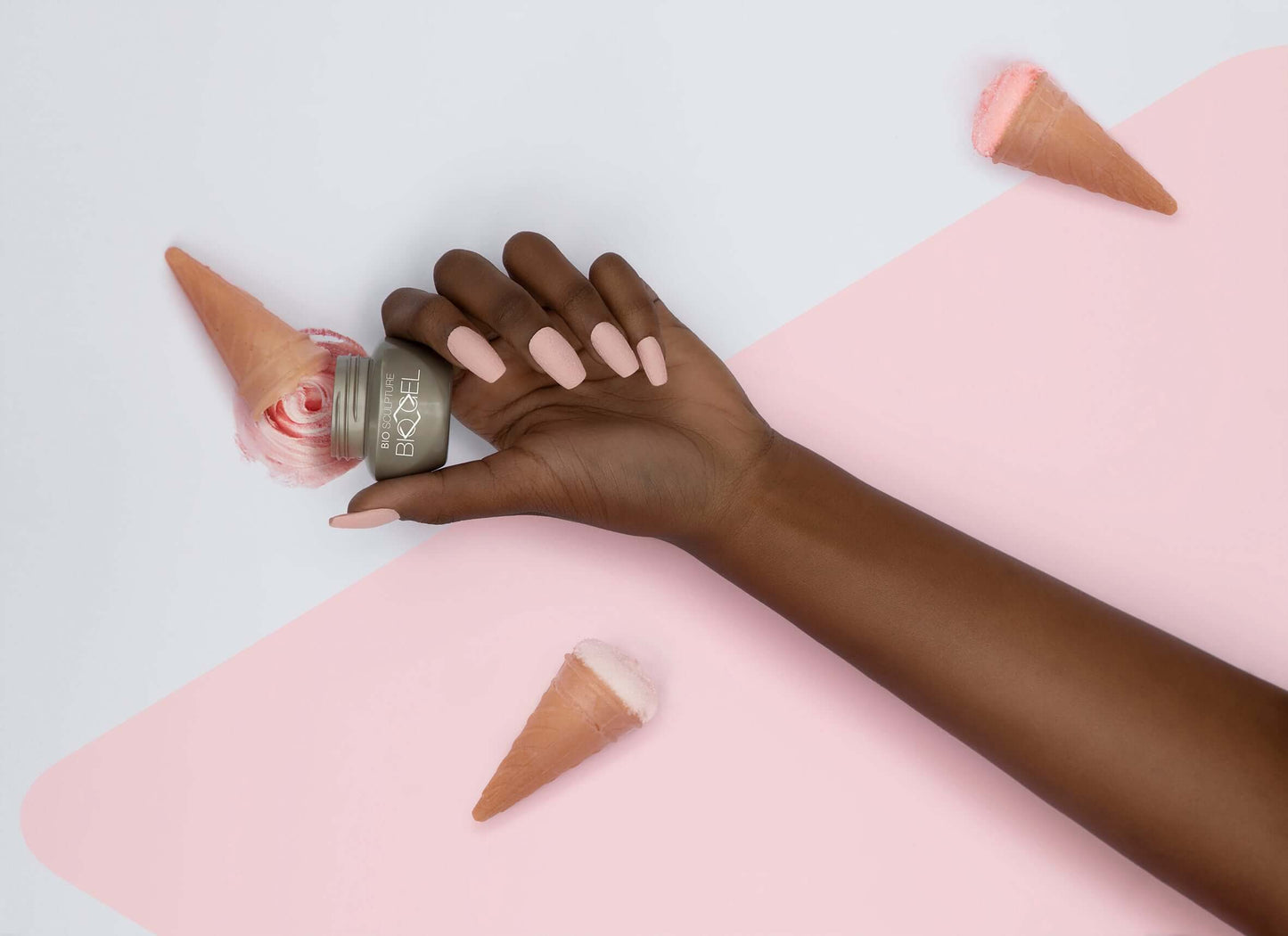 0240 Marshmallow Crunch - BIOGEL BIOGEL BIOGEL Gelsystem Hergestellt in SüdafrikaBIOGEL by Bio Sculpture Bio Sculpture