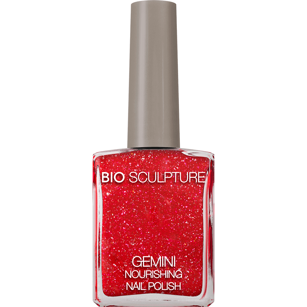 Bio Sculpture GEMINI Nagellack For the Love of Evergreen - GEMINI Grau - Hergestellt in Südafrika