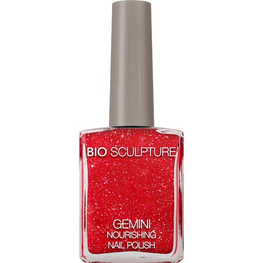 Bio Sculpture GEMINI Nagellack For the Love of Evergreen - GEMINI Grau - Hergestellt in Südafrika