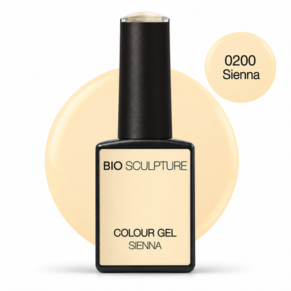 200 Sienna – Bio Sculpture Colour Gel mit Farbfläche