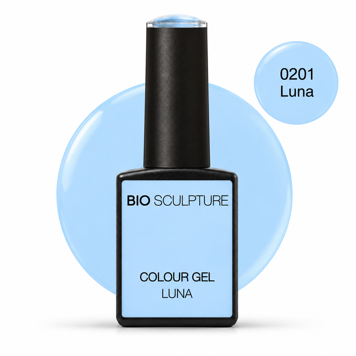 201 Luna – Bio Sculpture Colour Gel mit Farbfläche