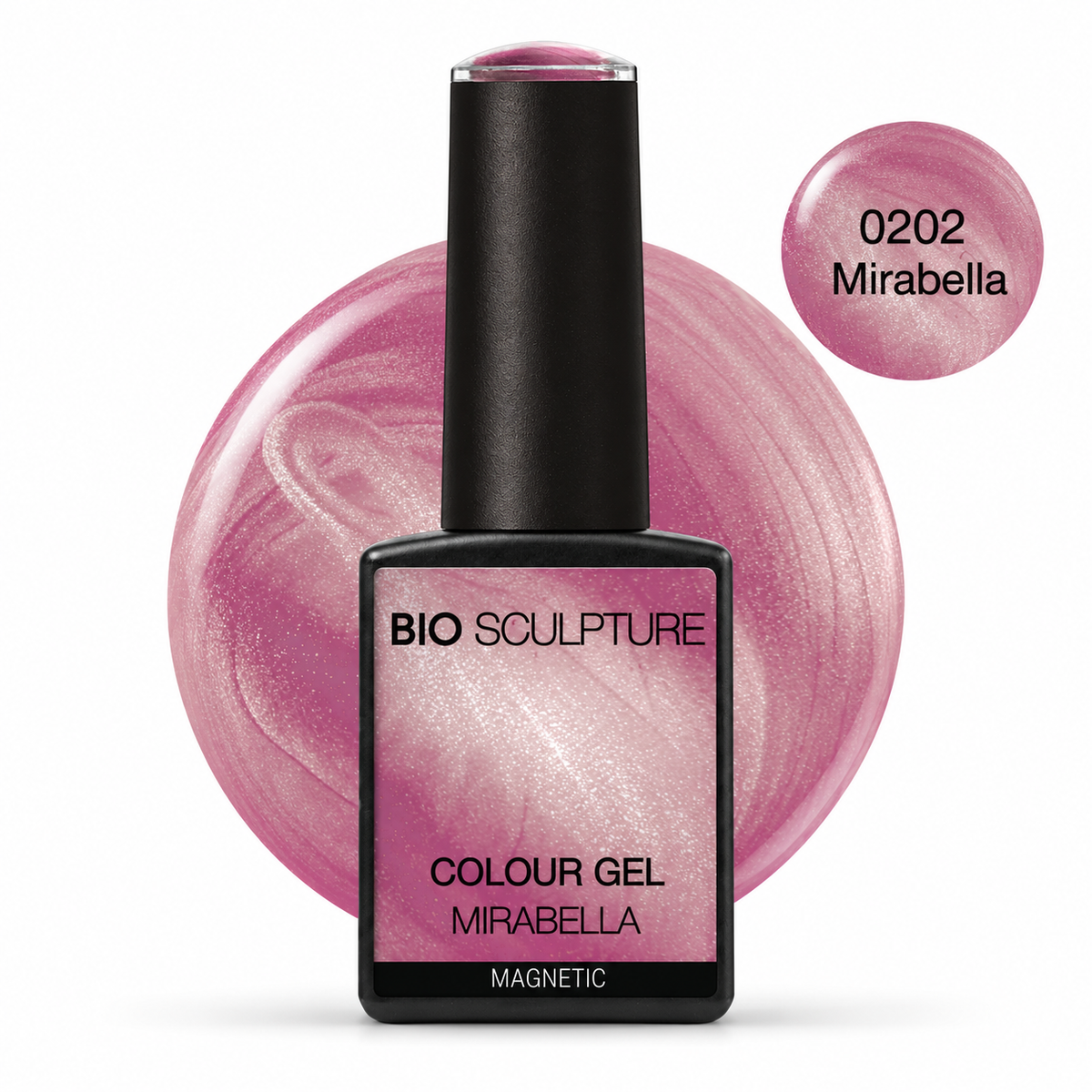 202 Mirabella – Bio Sculpture Colour Gel mit Farbfläche