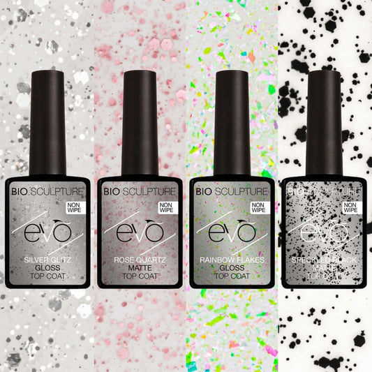 Evo Special Effect Top Coats - 4 PACK Evo Special Effect Top Coats - 4 PACK Bio Sculpture