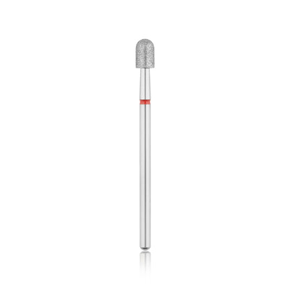 Diamant-Fräser Zylinder Form abgerundet L6 / Ø4mm – Detailansicht