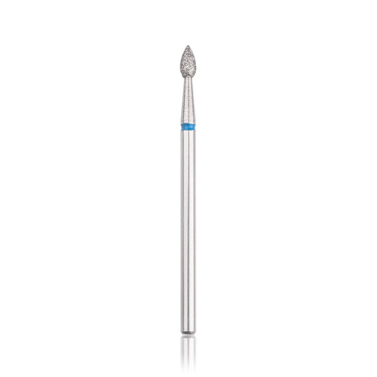 Diamond cutter "drop" blue, L-4.0 mm, Ø 2.5 mm