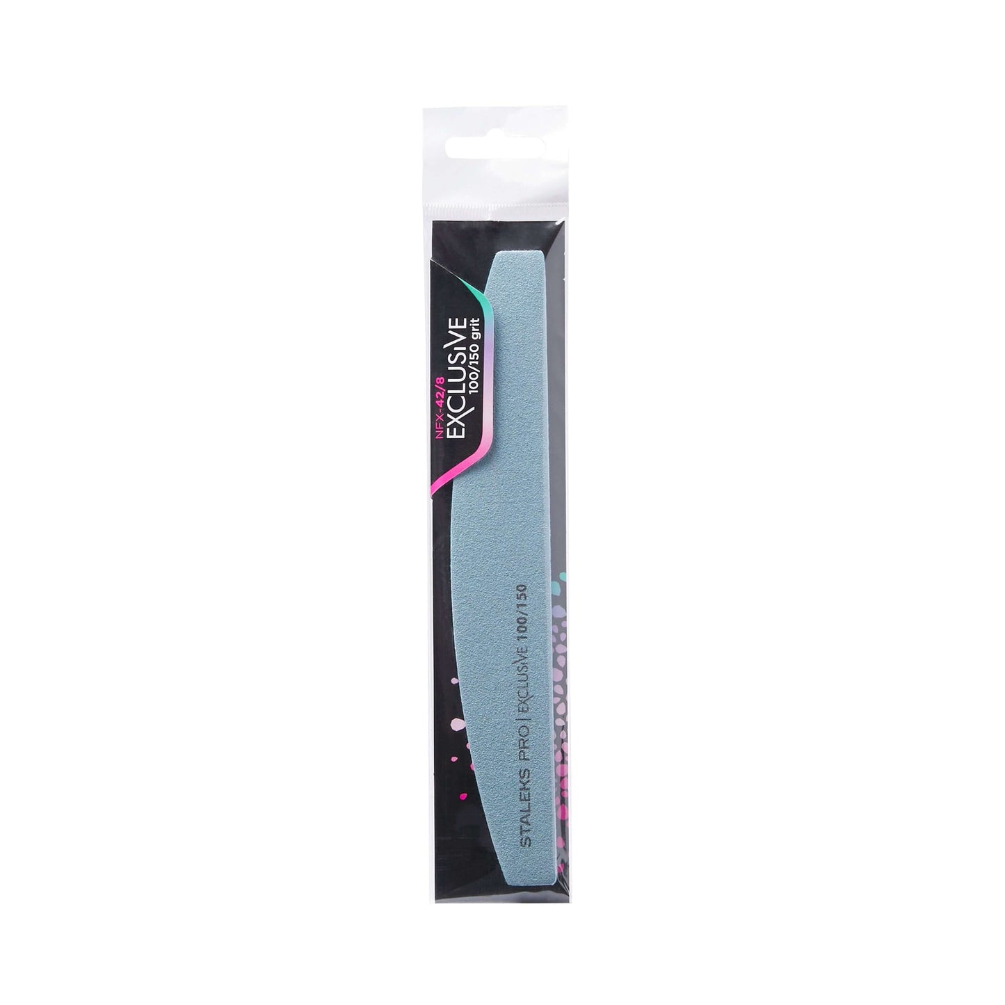 Nagelfeile gebogen 100/150 Grit - Pro Exclusive – Produktansicht