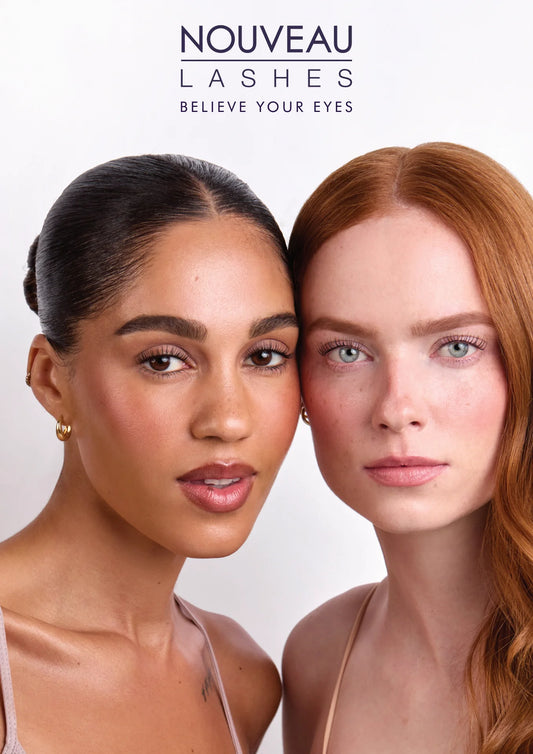 Digitale Nouveau Lashes Posterdatei Variante 5