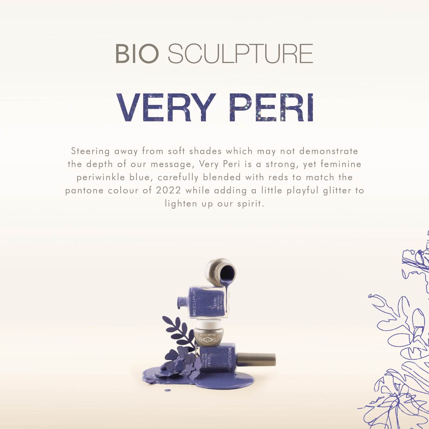 0288 Very Peri - BIOGEL BIOGEL BIOGEL Gelsystem Hergestellt in SüdafrikaBIOGEL by Bio Sculpture Bio Sculpture