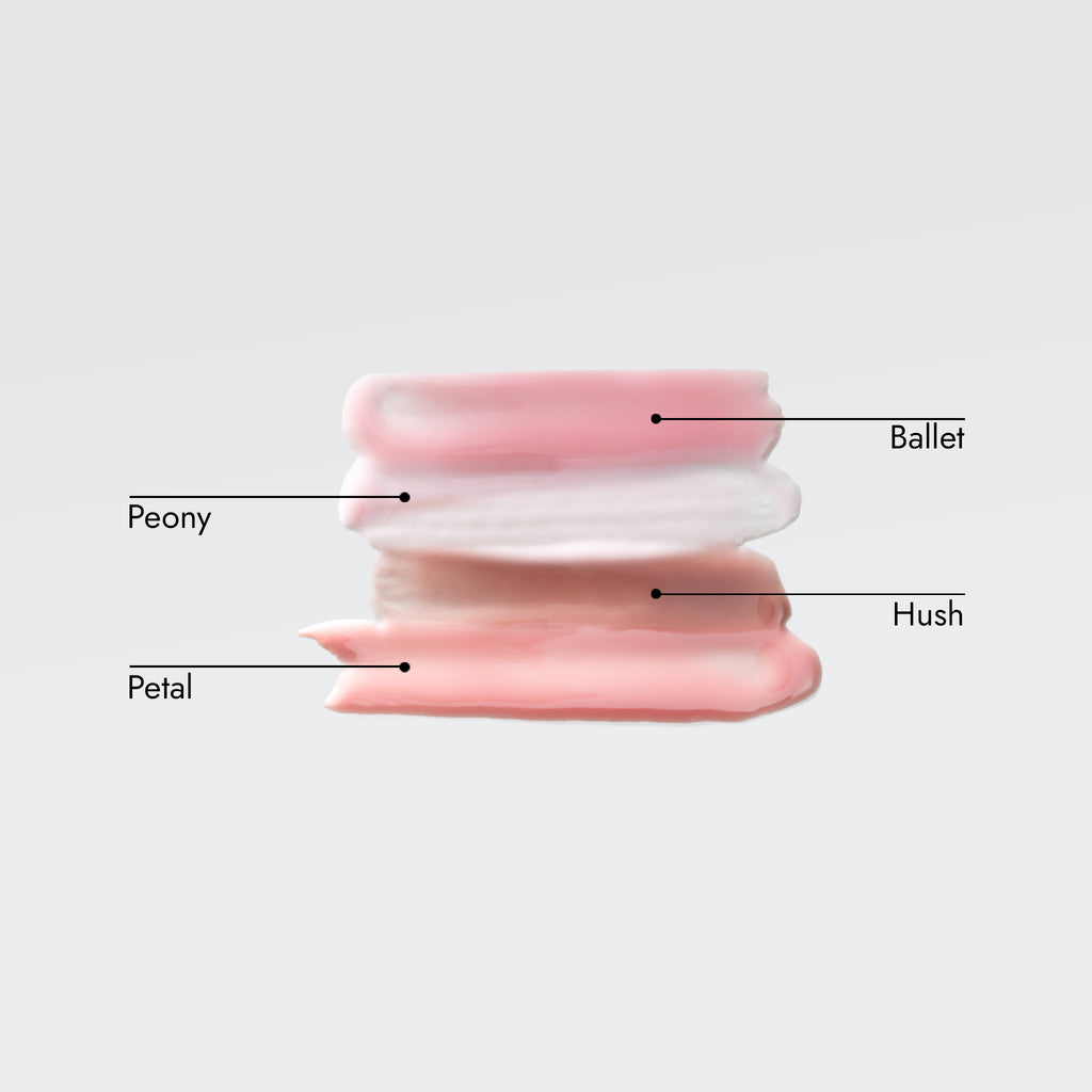 Colout Bulder Gel Poise: 4 Farben
