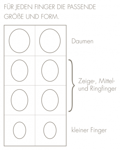 Bio Sculpture-French Schablonen (4 Stück)-3