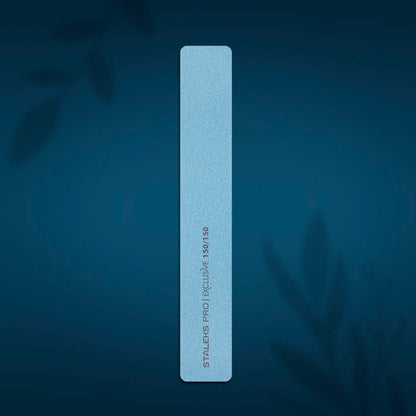 Nagelfeile 150/150 Grit - Pro Exclusive Nagelfeilen Mineralische breite, gerade Nagelfeile von Staleks Pro Exclusive, Körnung / Grit 150/150 STALEKS
