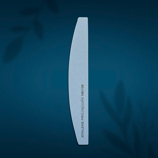 Curved nail file 100/150 grit - Pro Exclusive