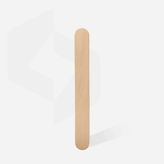 100 Holzspatel für Wach Haarentfernung 150x17mm – Produktansicht
