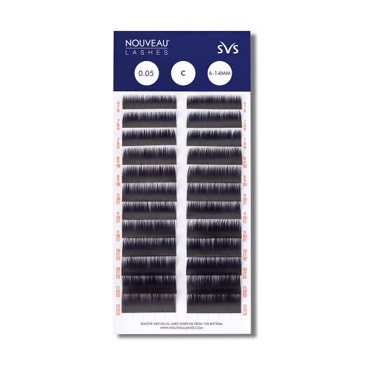 Nouveau Lashes-Volumen Wimpern mixed size Box-2