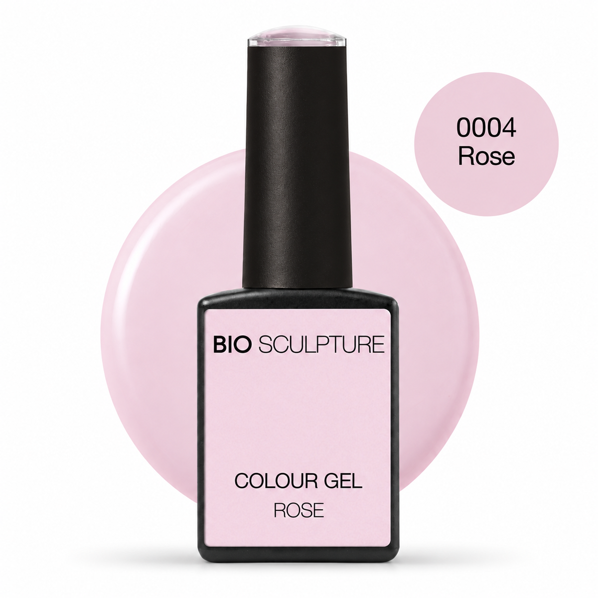 004 Rose – Bio Sculpture Colour Gel mit rundem Farbkreis
