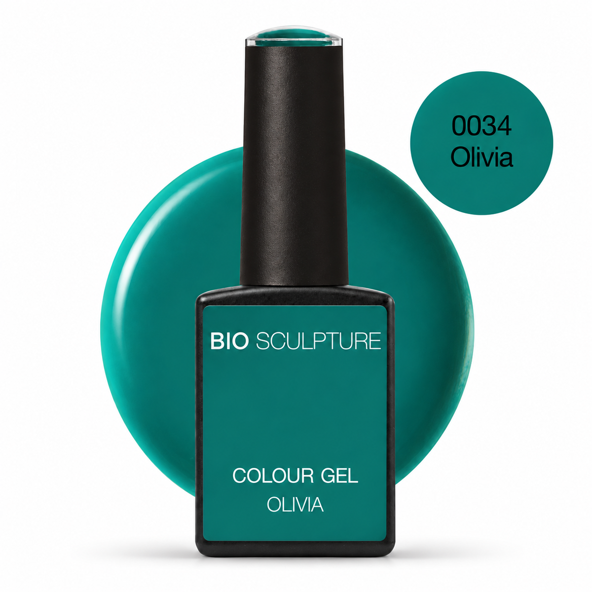 034 Olivia – Bio Sculpture Colour Gel mit rundem Farbkreis