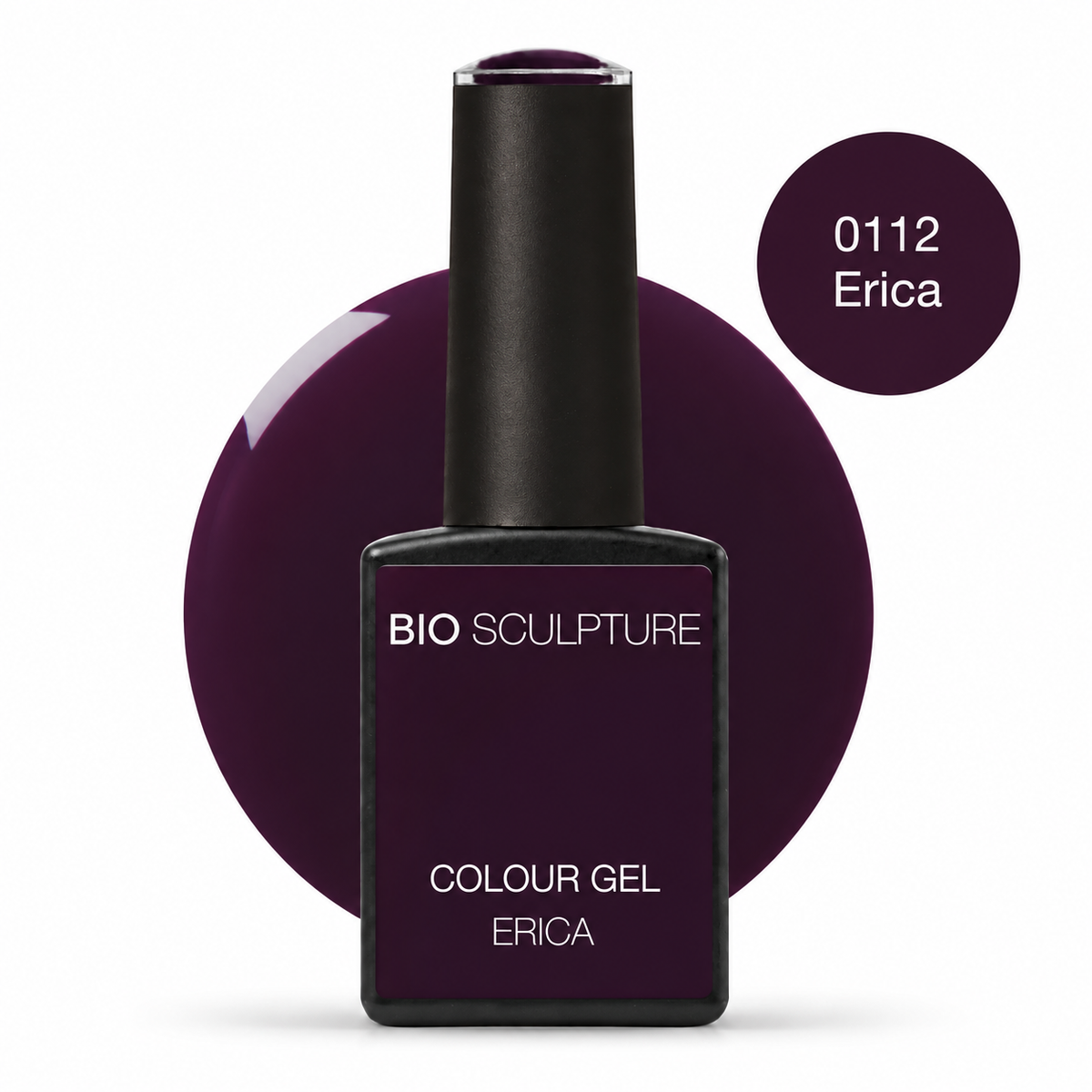 112 Erica – Bio Sculpture Colour Gel mit rundem Farbkreis